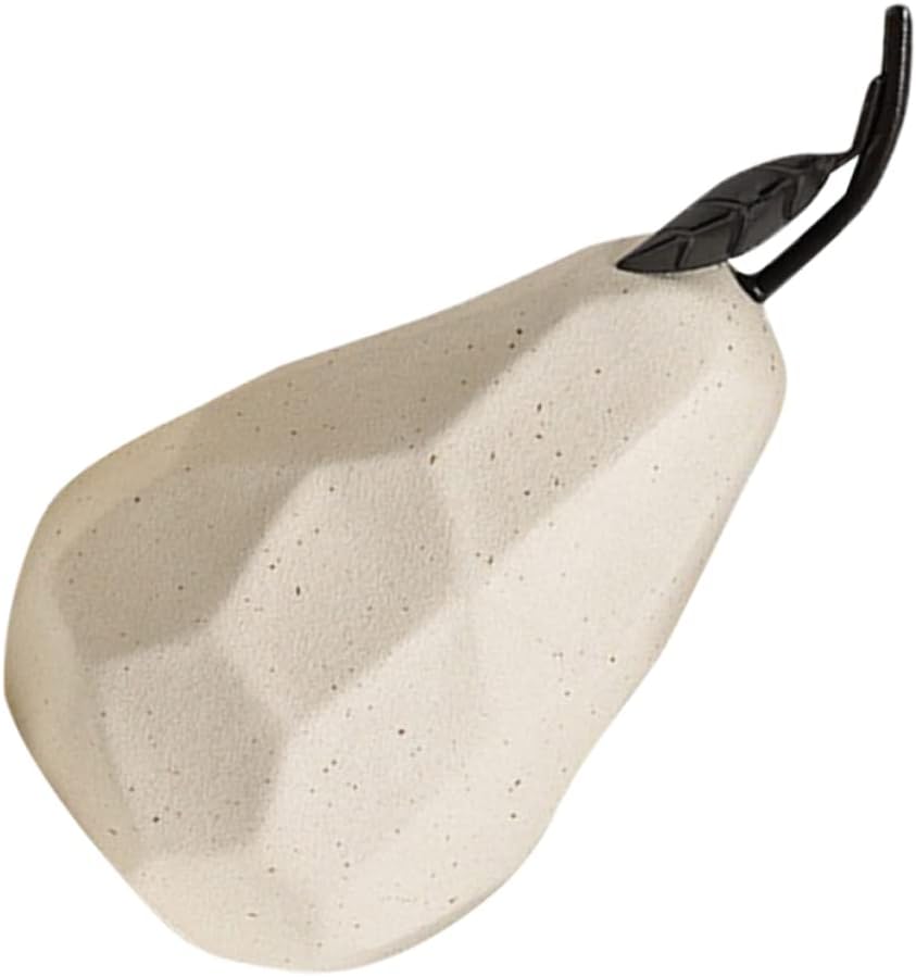 STOBAZA Ceramic Fruit Decor Pears Sculpture Desktop Ornament