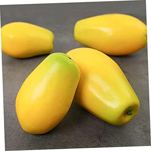 2pcs Artificial Pawpaw Decor for Home and Photography