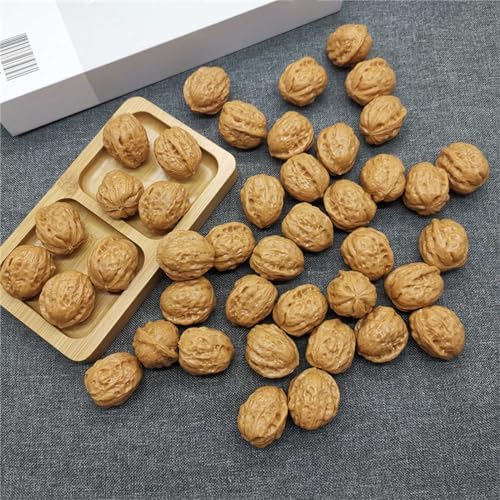 10 Piece Simulation Walnut Artificial Fruit Decor