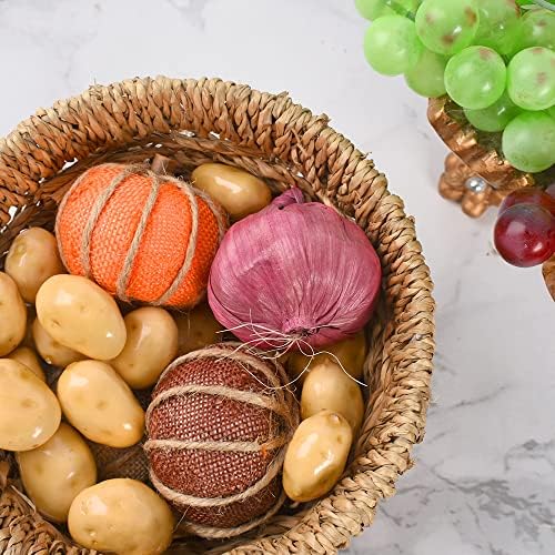 HUIANER Mini Artificial Potatoes 40PCS 35cm