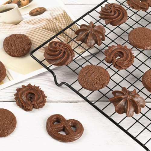 Luckforest Realistic Artificial Chocolate Cookies 18 Pcs Display Set