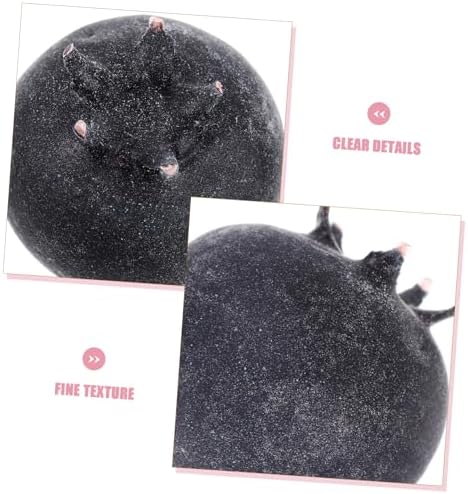 20pcs Lifelike Artificial Blueberries Decor Bunch