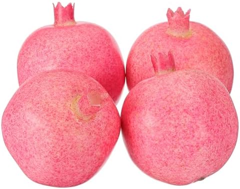 PATIKIL 4 Pcs Artificial Pomegranate Decoration