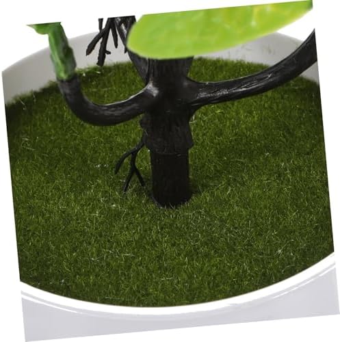 Kisangel Realistic Artificial Strawberry Bonsai Plant Decor