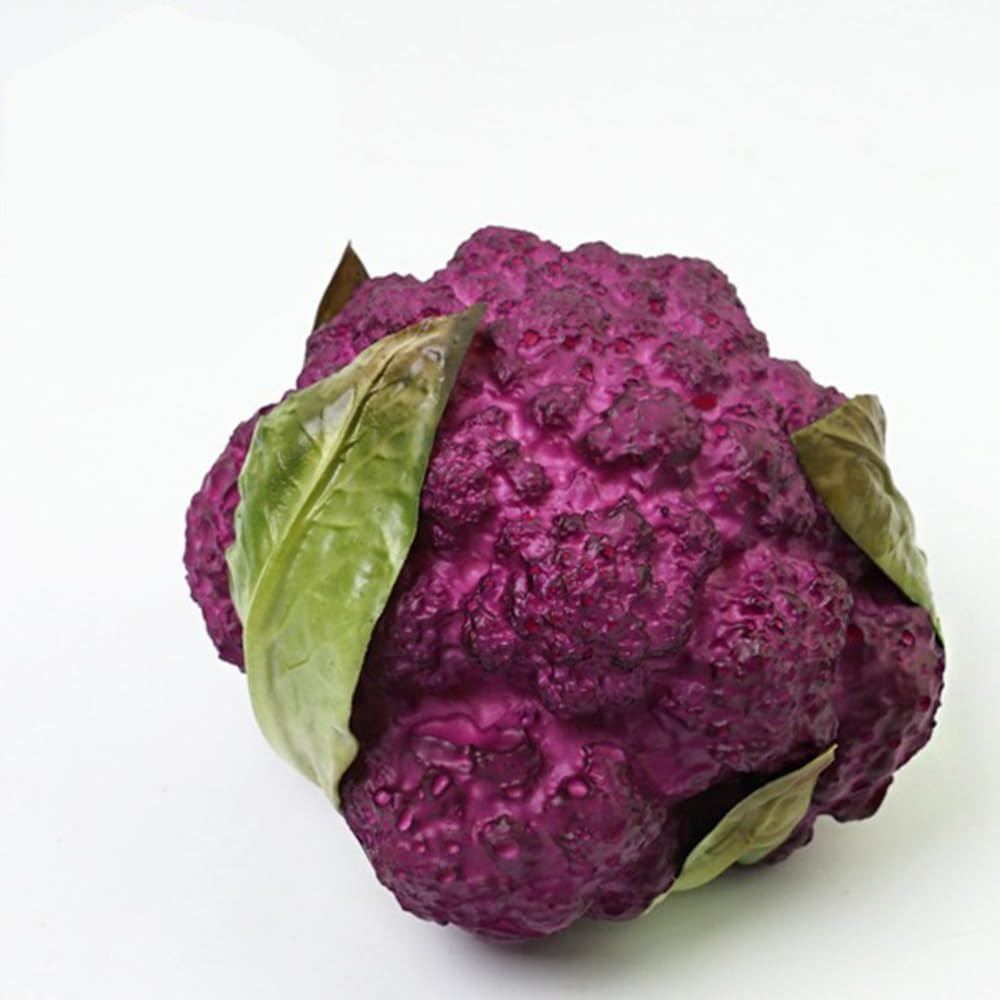 Artificial Broccoli Purple Home Kitchen Decor