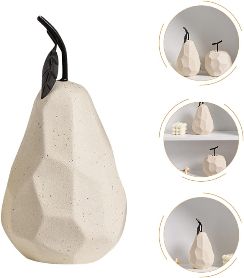 Homoyoyo Ceramic Pear Decoration Art Sculpture