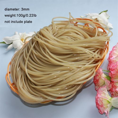 Artificial Flat Noodles Display Prop 100g