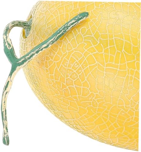 STOBAZA Realistic Artificial Cantaloupe Decor Prop