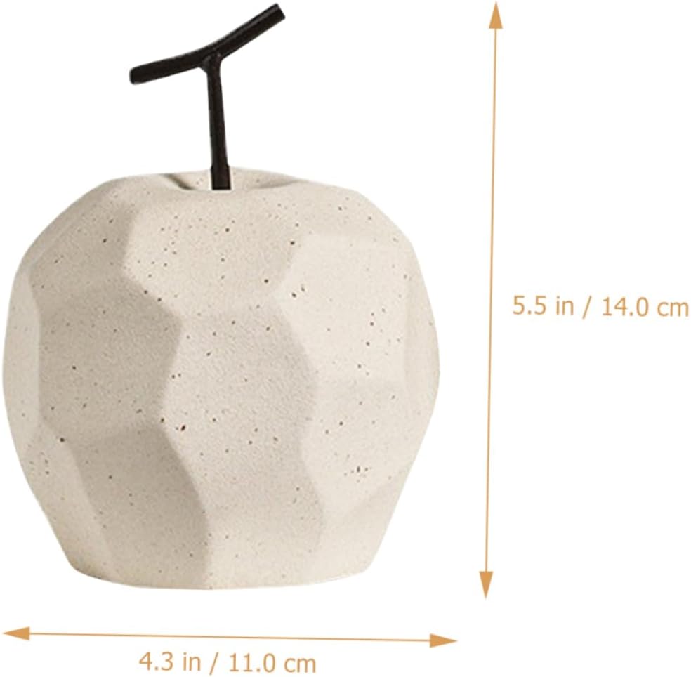 Unique Apple Ceramic Decor for Home and Desk