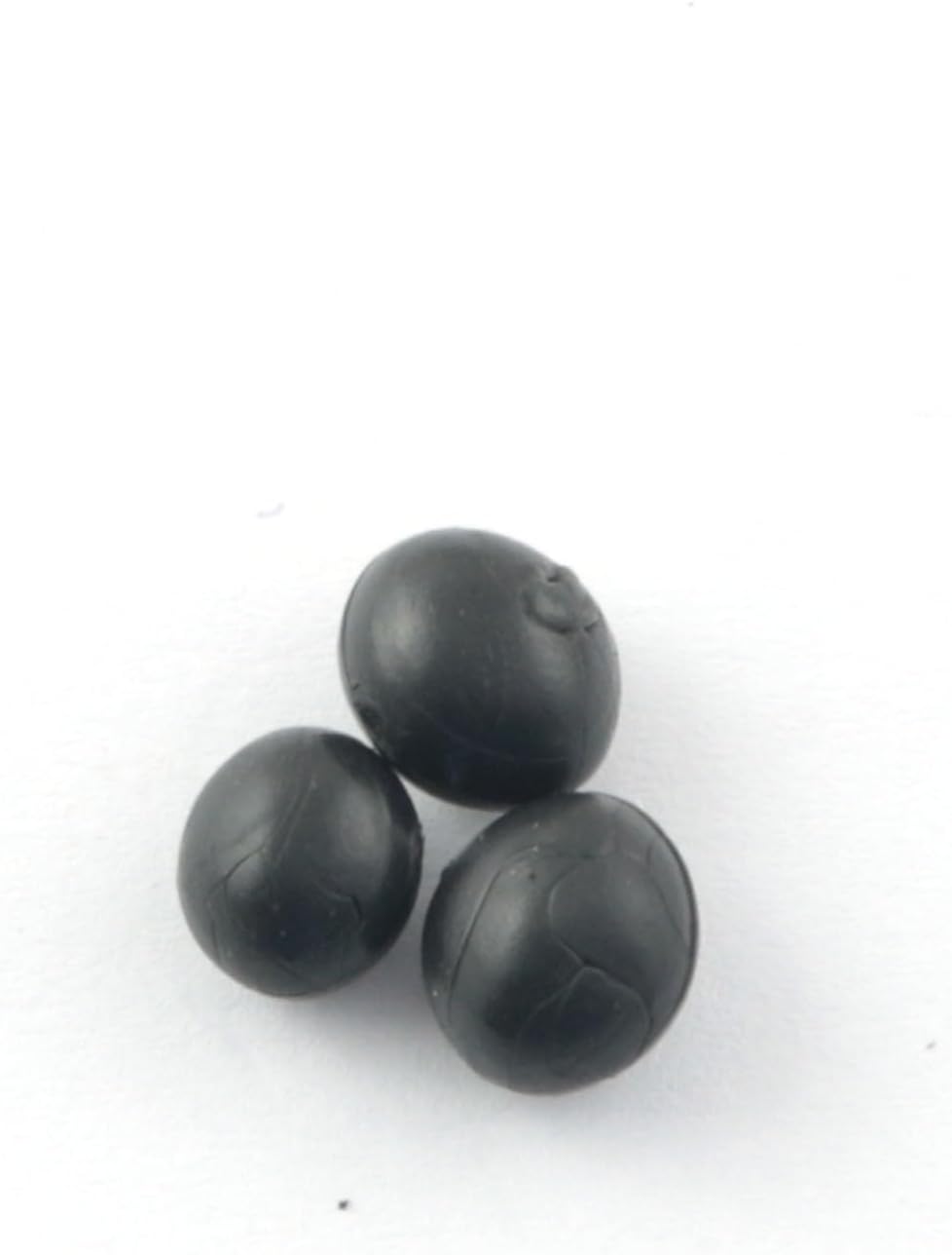 50PCS Artificial Black Green Peas for Photography and Decor
