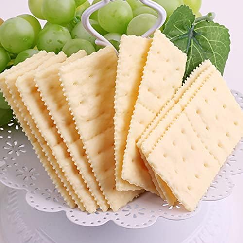 10Pcs Artificial Soda Crackers for Decoration and Photography