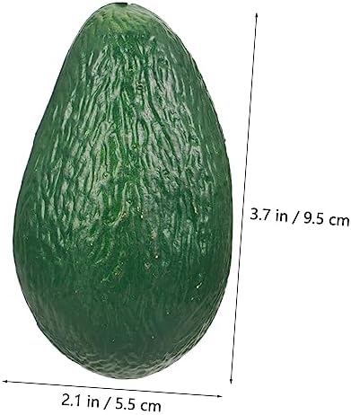 Realistic Avocado Simulation Artificial Fruits for Store Display