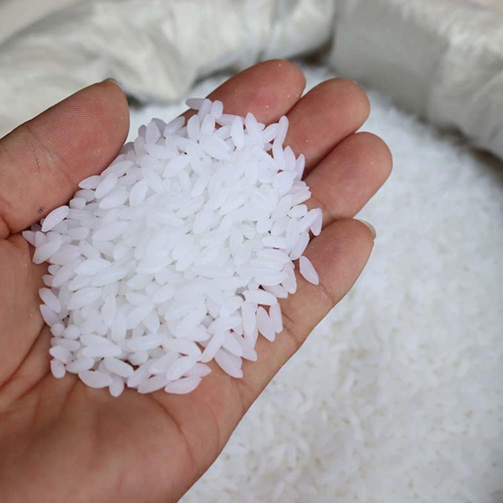 Realistic Fake Rice Model for Kitchen Displays and Photography