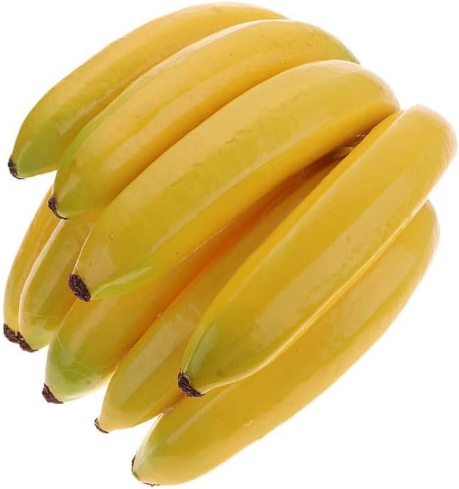 Lifelike Banana Bunch Artificial Fruit Decor