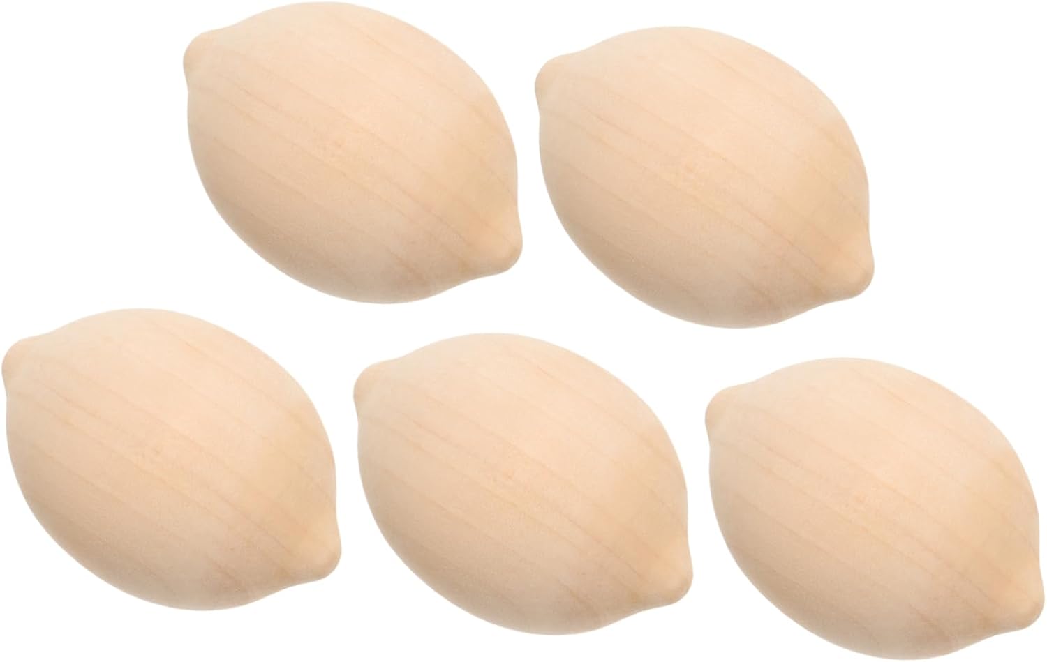 Artibetter 5pcs Wooden Lemon Shape Painting Kit for Kids