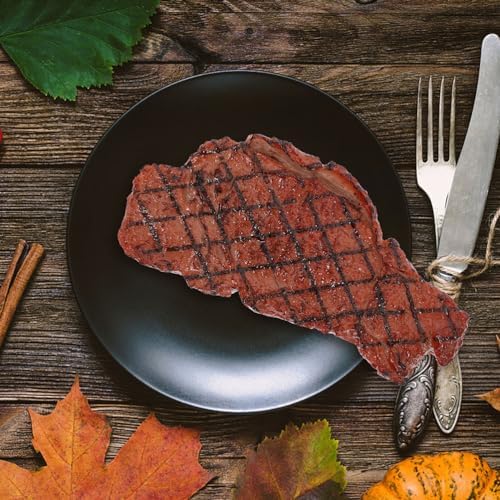 Artificial Fake Steak 2Pcs Realistic Simulation Food Model