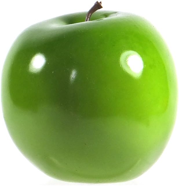 Vasefill 6 Pack Artificial Green Apple for Home Decor