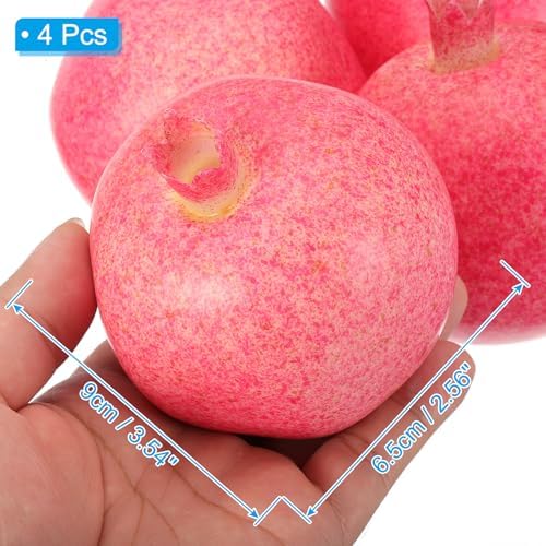PATIKIL 4 Pcs Artificial Pomegranate Decoration