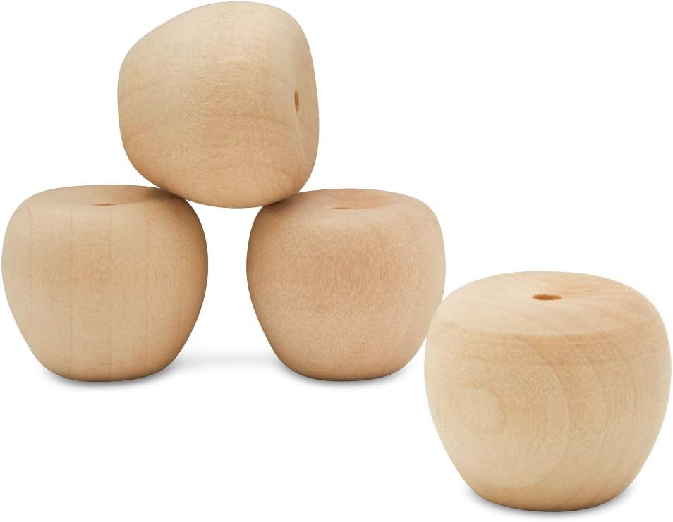 Woodpeckers Unfinished Wood Cherry Apple Pack of 25