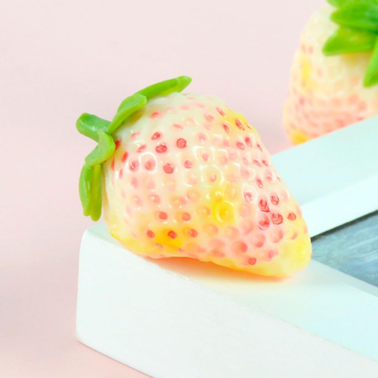 5pc Artificial Strawberry Decor for Cake and Home