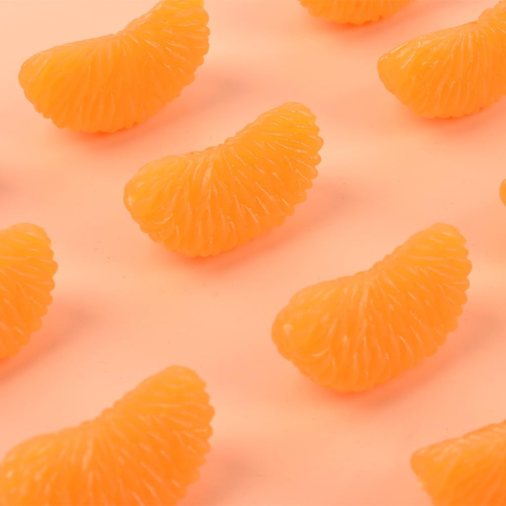 HUIANER Artificial Orange Slices 12Pcs Decor Set