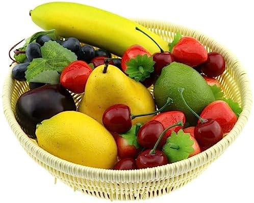 NOLITOY 6PCS Artificial Yellow Pear Decor