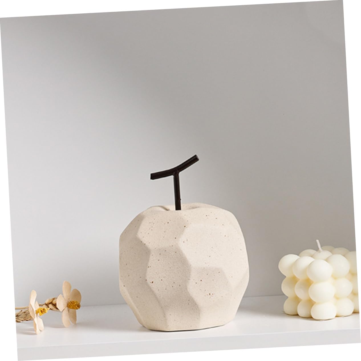 Happyyami Ceramic Apple Ornaments for Home Decor