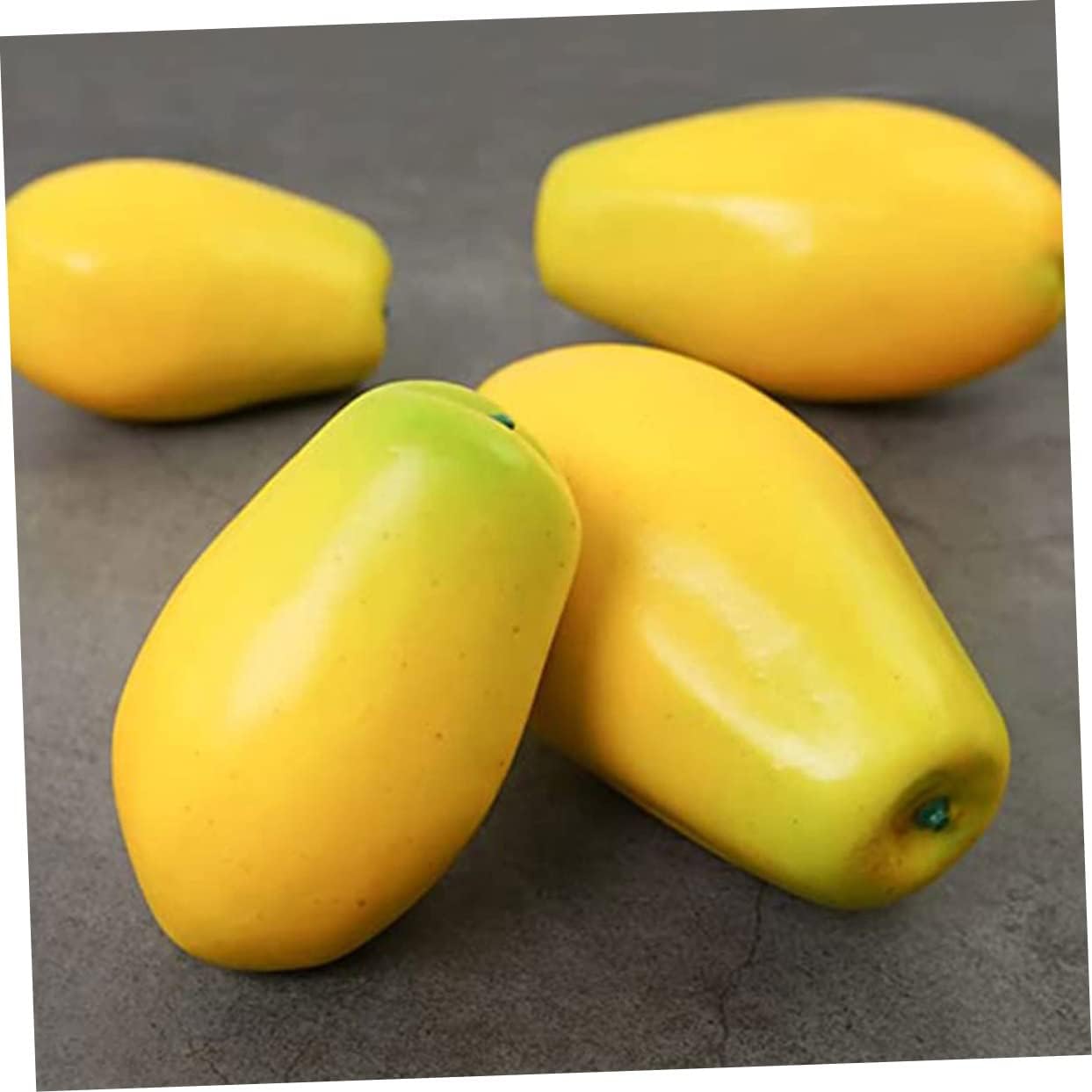 2pcs Artificial Pawpaw Decor for Home and Photography