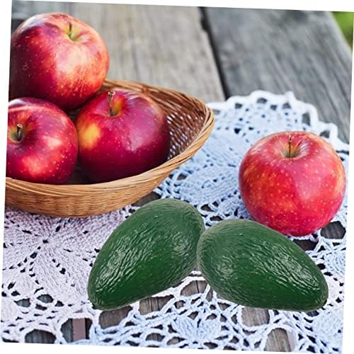 Realistic Avocado Simulation Artificial Fruits for Store Display