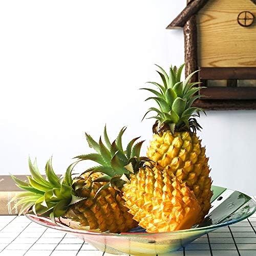 Yarrkc 12 Inch Artificial Pineapple Decor Ornament