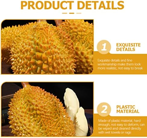 Gadpiparty Artificial Durian Decorations