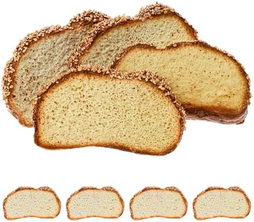 4pcs Realistic Artificial Bread Set for Home Bakery Display