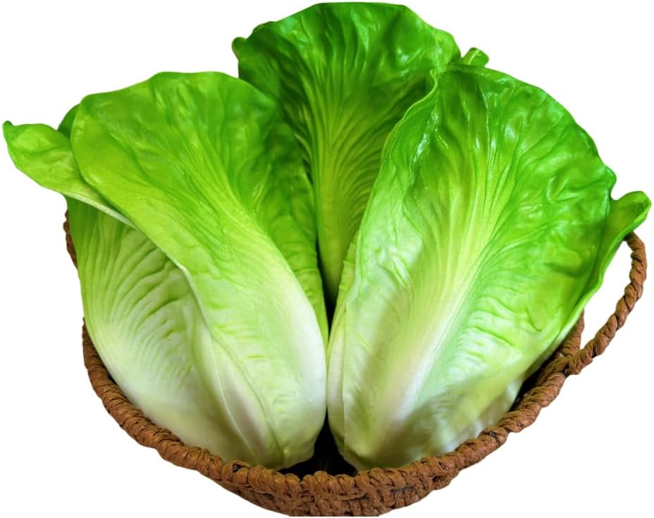 3PCS Realistic Artificial Lettuce for Home Decor