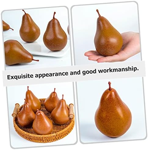 Faux Pear Artificial Decor for Home and Party Displays