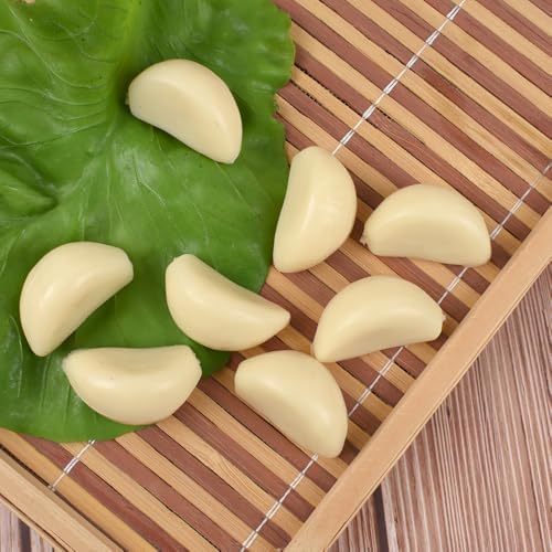 HUIANER Artificial Garlic Clove 20PCS for Home Kitchen Decor