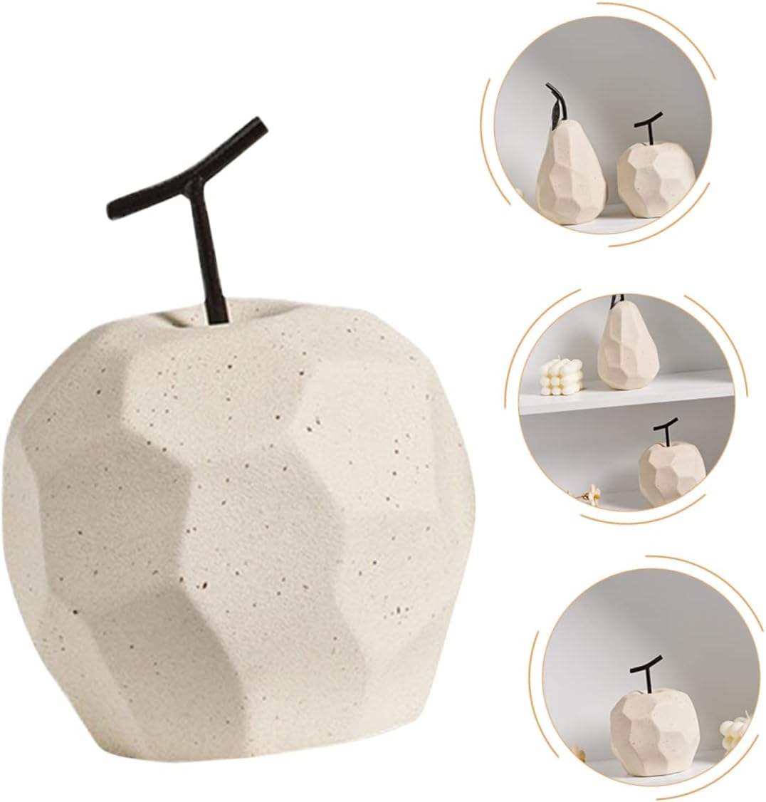 Unique Apple Ceramic Decor for Home and Desk