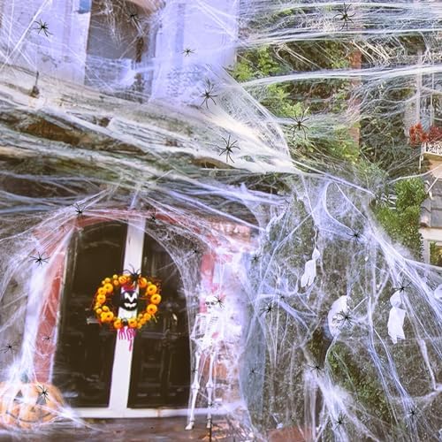 Mavonne Spider Web Halloween Decorations