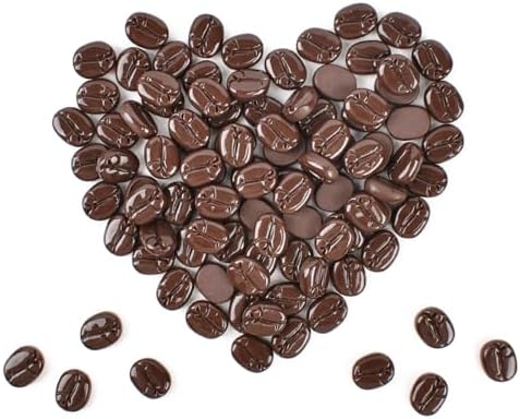 Luckforest Artificial Coffee Beans 130 Pcs Display Props