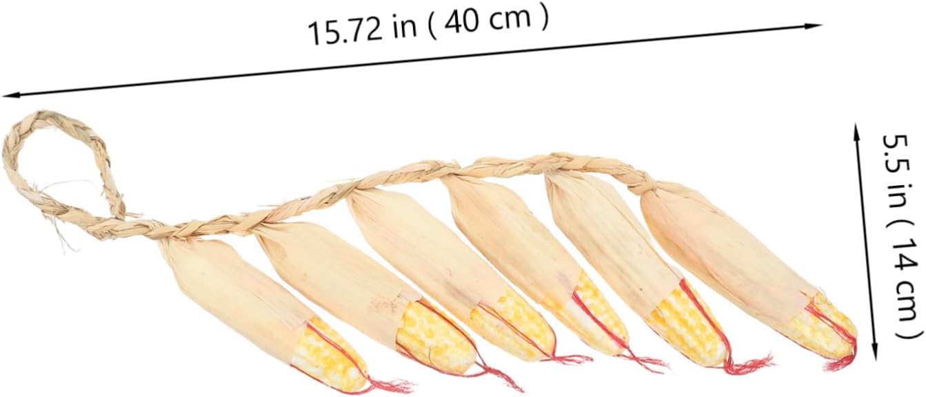 IMIKEYA Artificial Corn Skewers Set of 2