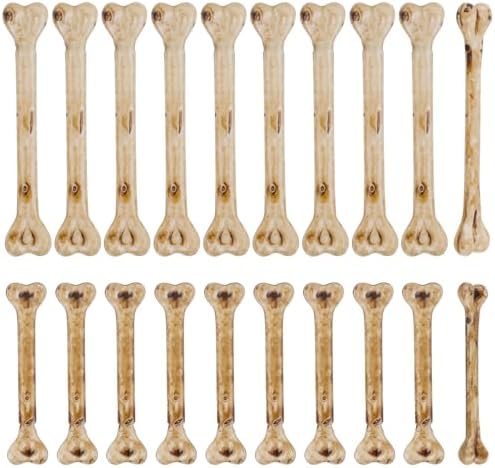 20 Pcs Mini Skeleton Bones Halloween Decor Prop 1