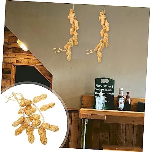 GLEAVI 5 Pack Artificial Peanut String Decorations