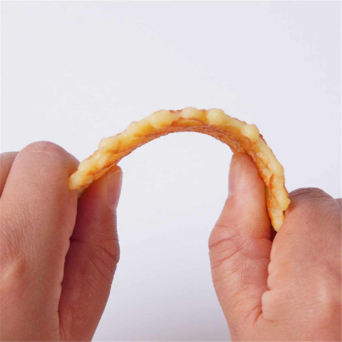 6PCS Artificial Waffle Cookies Models for Display and Decoration