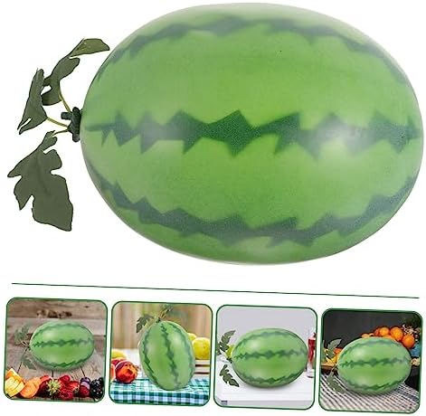 Artificial Watermelon Decor for Home and Photography