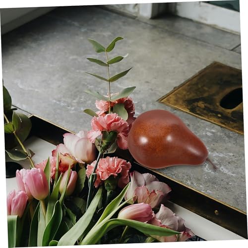 Garneck 3pcs Adorable Fake Pear Desktop Decorations