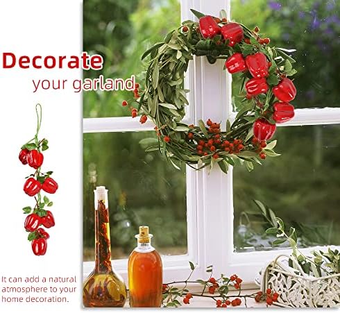 VIOCIWUO Artificial Bell Pepper String 2Pcs