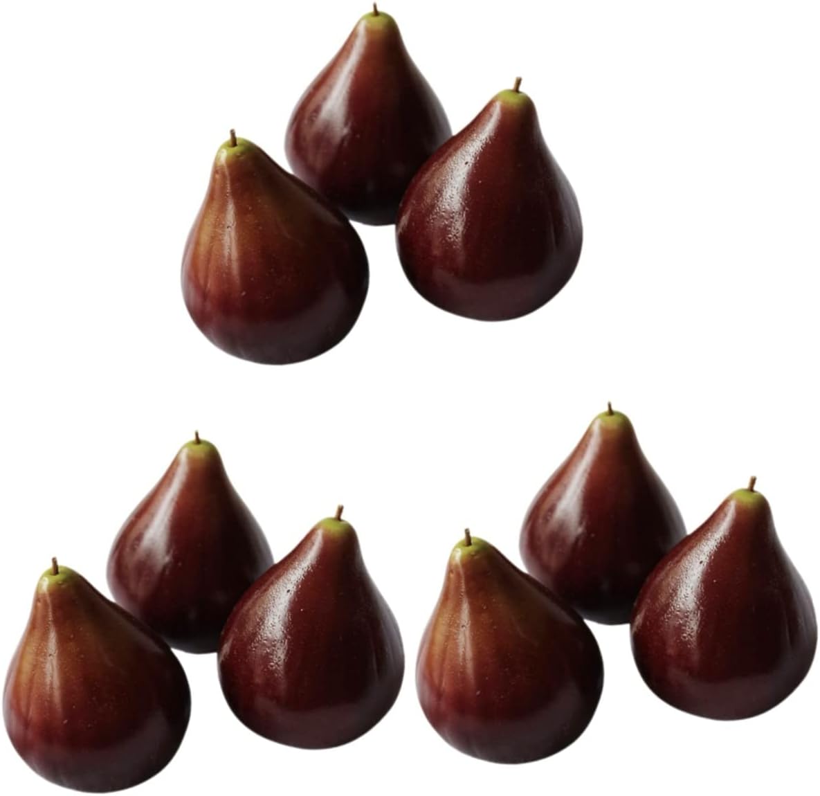 Zerodeko 9pcs Realistic Artificial Fig Ornaments