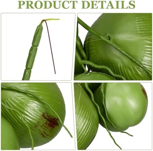 Gadpiparty Artificial Coconut for Decorations