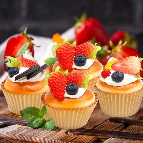 Realistic Artificial Cupcake Models 6Pcs Set