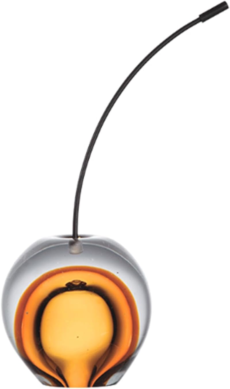 Crystal Glaze Artificial Cherry Sculpture Home Decor