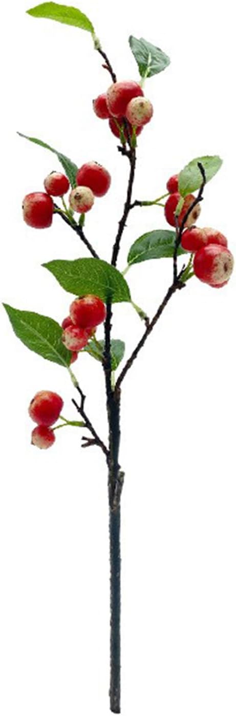 Realistic Artificial Apple Branches with Green Leaves